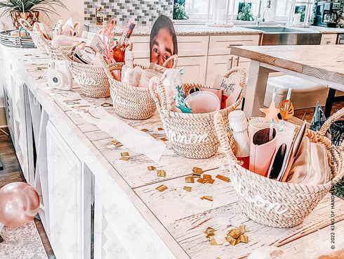 Bridesmaid Gift Tote, Hen Bachelorette Party Bags, Bridal Party Getting Ready Wedding Day Gift, Bridesmaid Proposal Gifts - Custom Bag Beach Personalized Bridesmaid Straw Totes Bag Gifts|Custom Large Beach Bags|Shopping Bag|Girls Trip Gift | Bachelorette Gift|Wedding Favors|Bridal Bride Bag Bridal Shower Gift For Bride To Be Gift Ideas Straw Basket Engagement Gift For Bride Tote Honeymoon Gift For Bride - Unique Gift